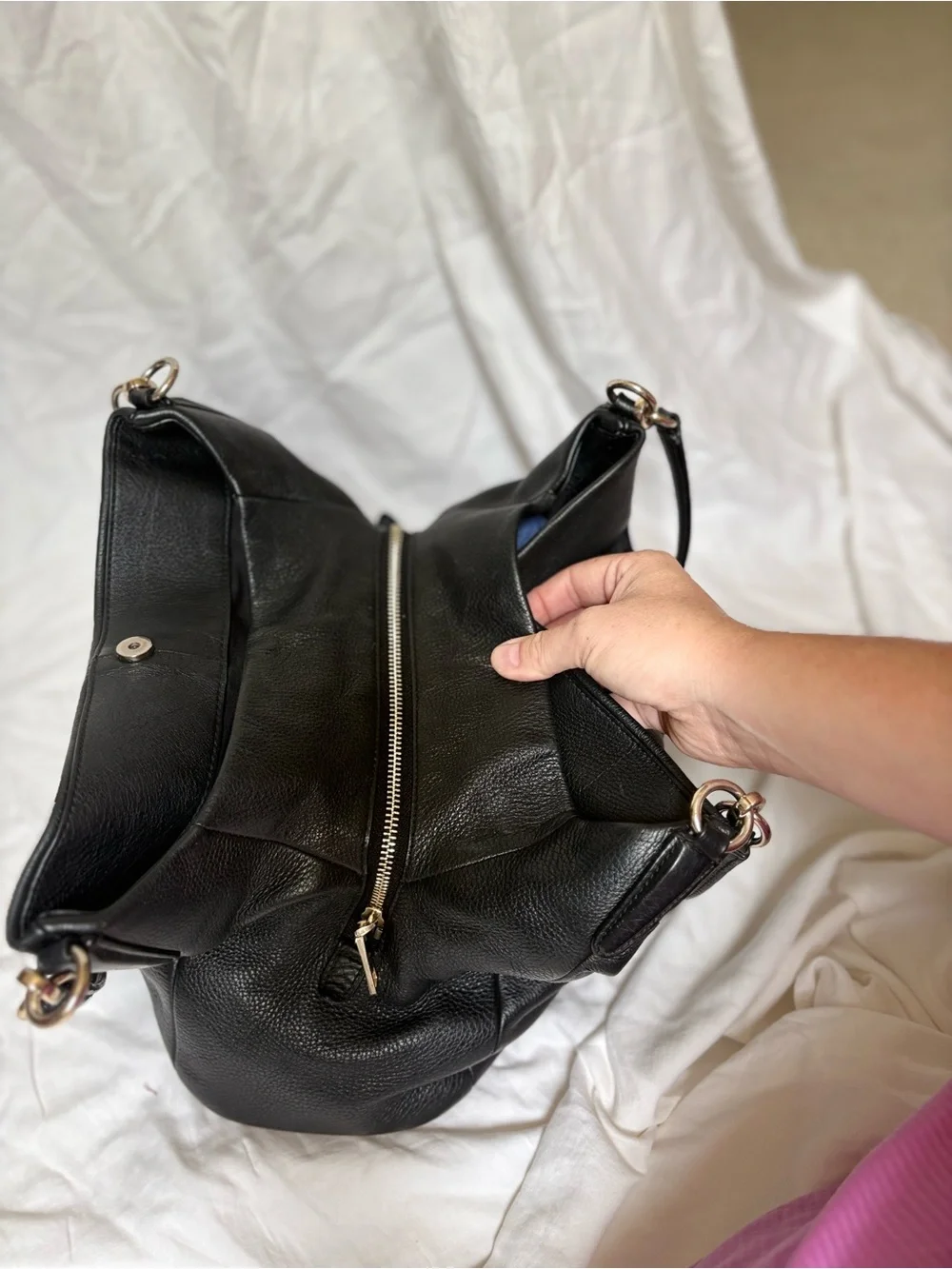 Vintage Y2K coach Madison phoebe leather shoulder bag